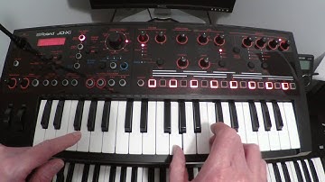 How I re-created The Model by Kraftwerk on my Roland JD-Xi