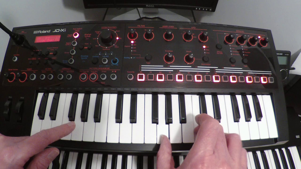 How I re-created The Model by Kraftwerk on my Roland JD-Xi