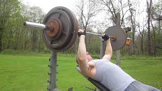 Incline Press With Paused Reps 100 Kilo 220 Lb 5-3-2021