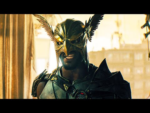 Black Adam Vs Hawkman "Heroes Don't Kill People" Scene | BLACK ADAM (2022) Movie
