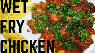 SIMPLE AND TASTY CHICKEN FRY!! //WET FRIED CHICKEN