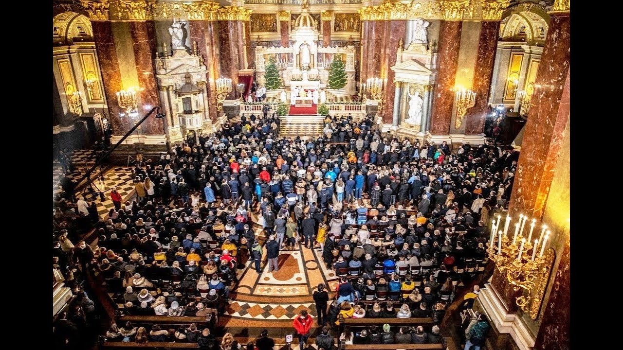 Midnight Mass 2021 - St. Stephen's Basilica, Budapest