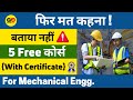 Top 5 free logistic course for mechanical engineers    quick job high salary