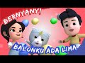 Lagu Anak Indonesia Populer | Balonku Ada Lima - Kinikuh