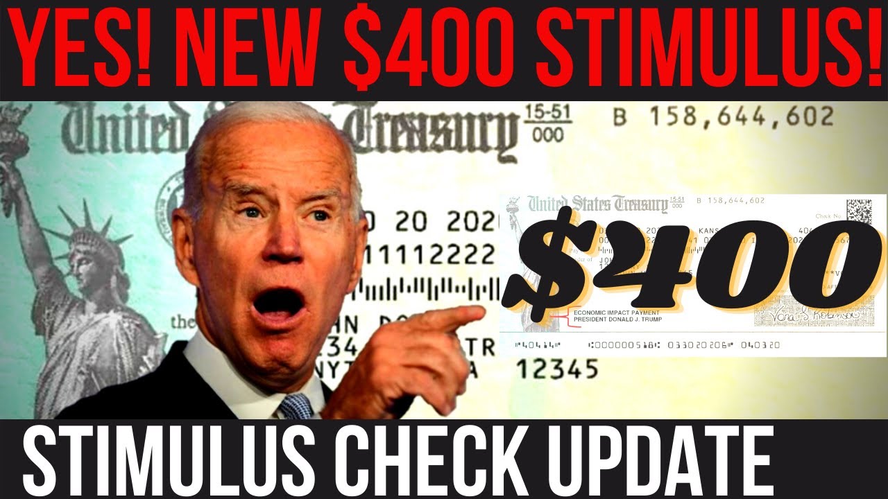 NEW 400 STIMULUS CHECKS! 4th Stimulus Check + Vote Passes Congress