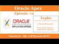 Oracle apex faceted search