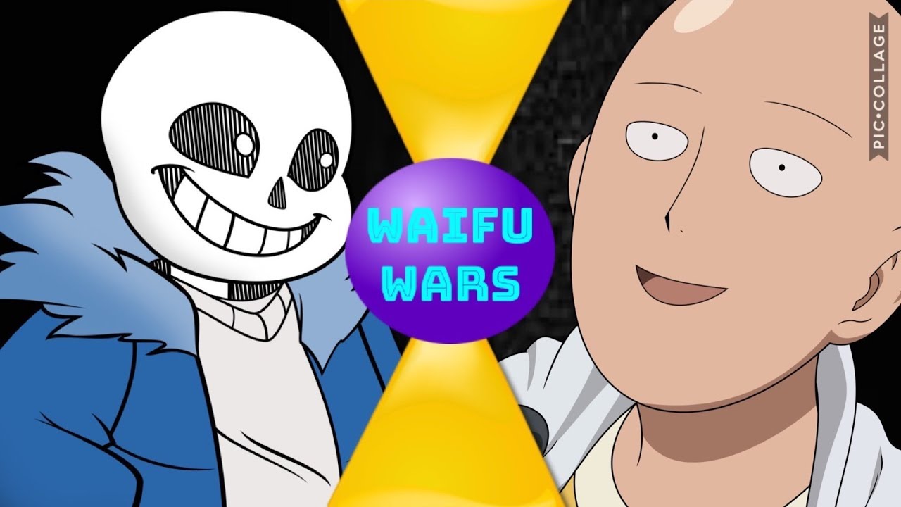 Sans Vs One Punch Man Undertale Vs Saitama Waifu Wars Youtube