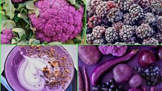 What Is Purple Diet 💜 Benefits - Important and Foods To Eat