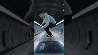 Skateboarding Subway Surfing
