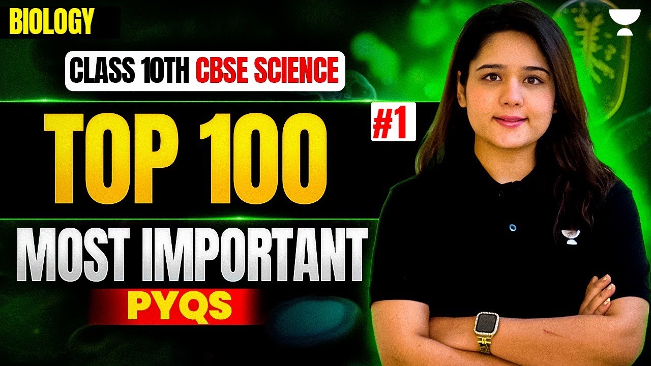 Top Most Scoring 100 Science(Biology) Questions | CBSE Class 10 | Muskaan Ma’am