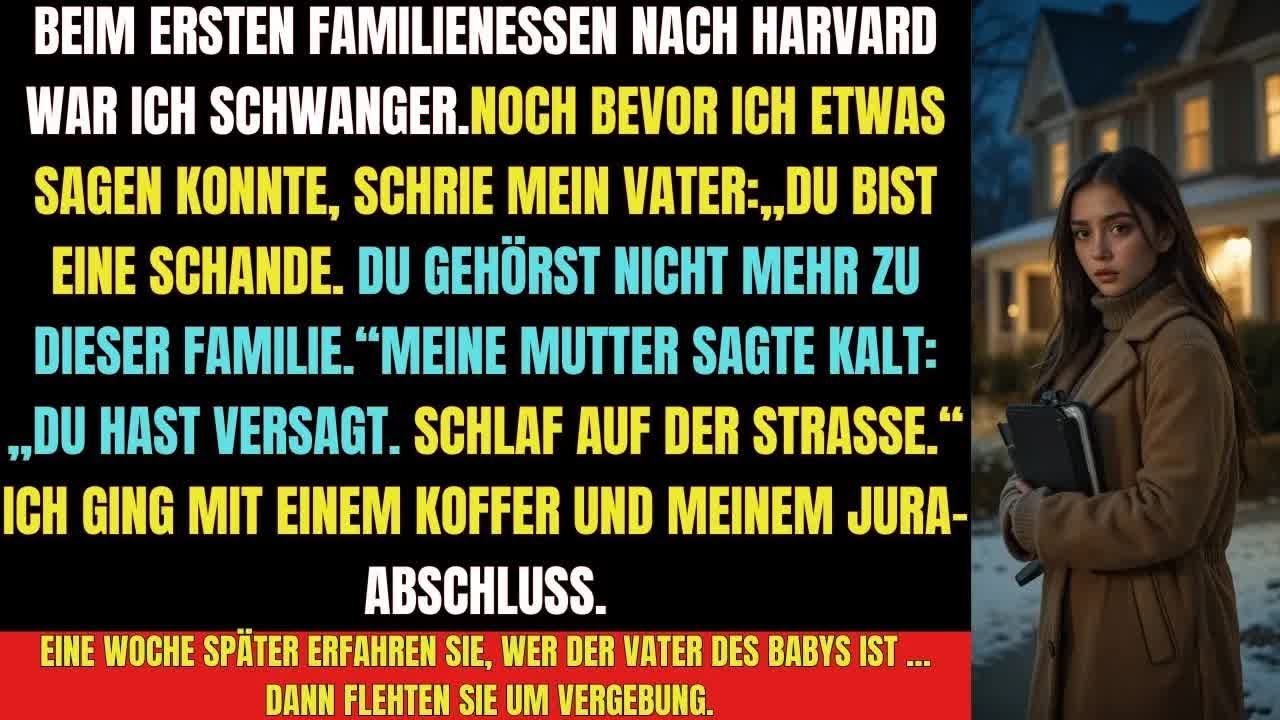 🔥 „Sie warfen mich schwanger raus – eine Woche später flehten sie um Vergebung“