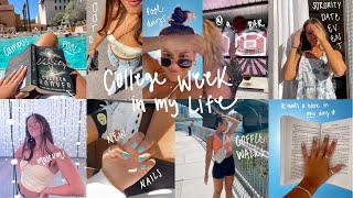 COLLEGE WEEK IN MY LIFE : sorority date event, campus pool, art museum, & more