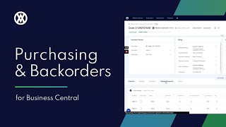 Celebrity Purchasing & Backorders in Business Central / CAVALLO for BC Profile