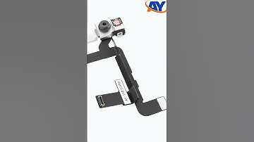 AY 108 iPhone 11 Pro & 11 Pro Max Face ID No Soldering Tag-On Flex Folding Tutorial | Easy Repair