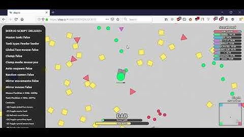 playing diep.io 4tdm with feeder bots