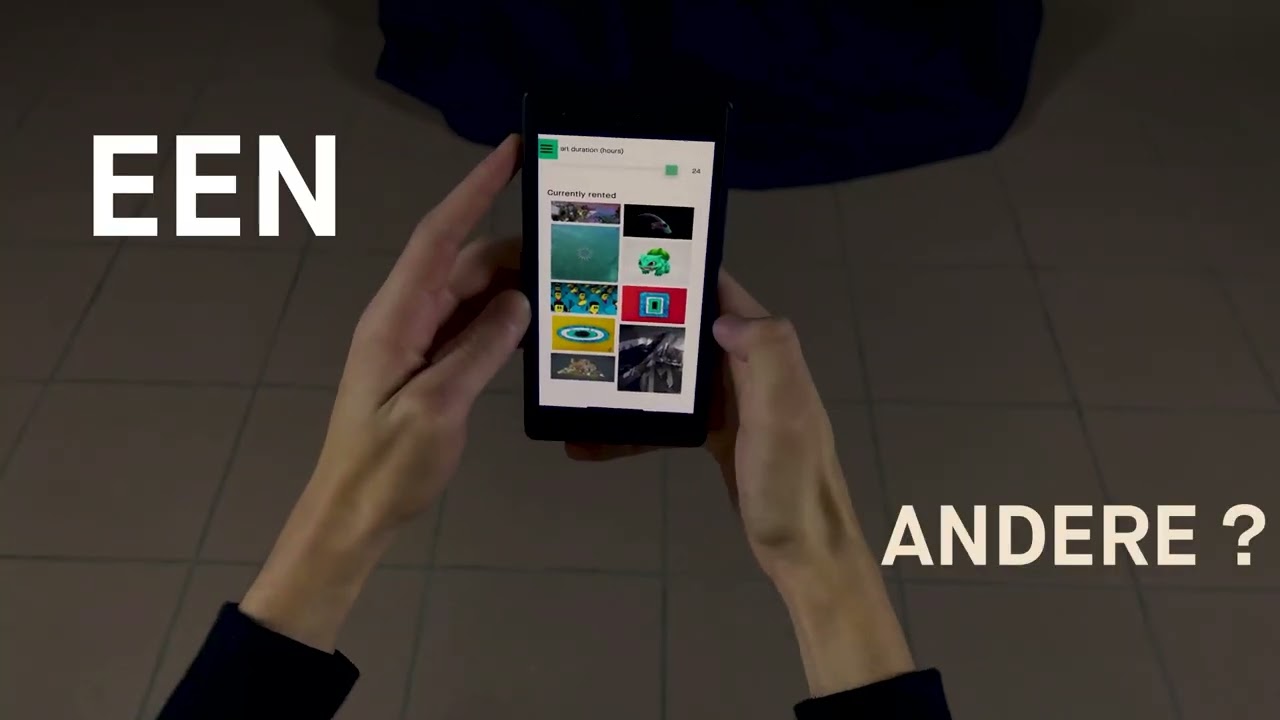 Kunst in Scherm, the video