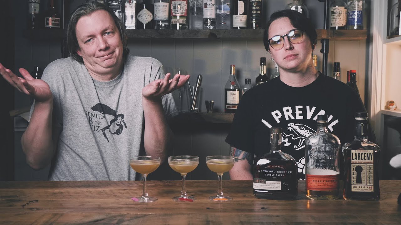 Woodford Reserve vs Bulleit vs Larceny Bourbon in The Gold Rush The
