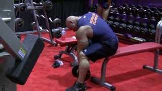 Ifbb Pro Mark Antonek Trains Arms At The 2013 Europa Show Of Champions