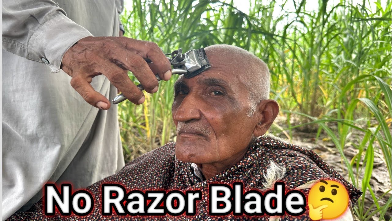 ASMR Fast Hair Cutting & Shaving With ASMR No Razor Blade 🚫just Pice ...