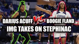 5 Star Pg Battle it Out Boogie Fland vs Darius Acuff Jr IMG vs Stepinac