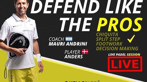 Defend in Padel like the PROS - Learn from the world