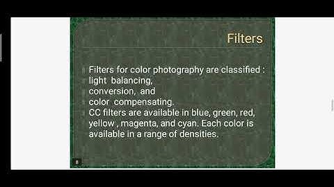 PR 305 unit-II(2.4)  Filter & Filter Factor by Vivek Kumar Srivastava Lecturer GPC Ajmer