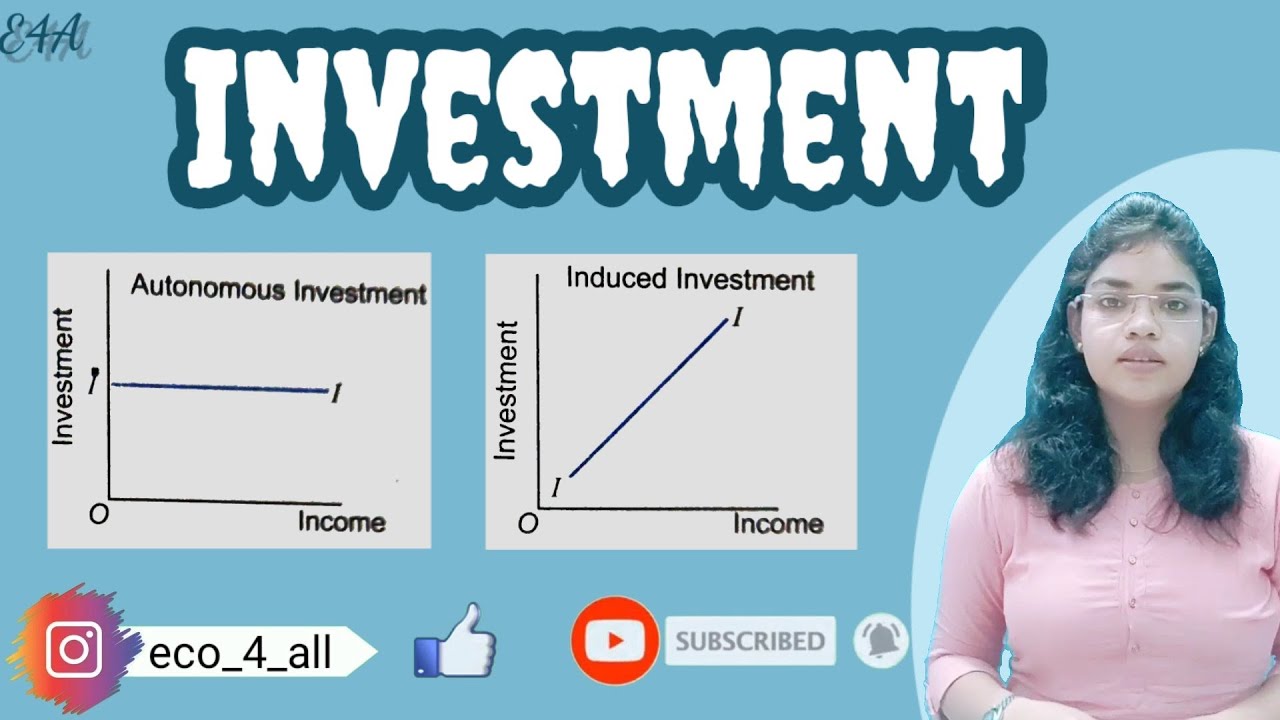 Investment | Autonomous Investment | Induced Investment - YouTube