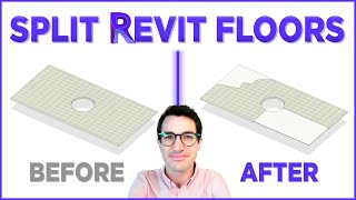 Celebrity Split / Cut Floors by Rooms or Lines | Revit Buttons ✅ Profile