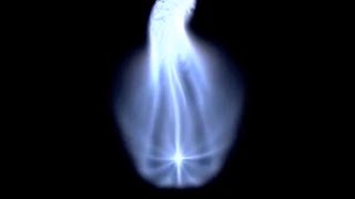 UFO LEAVES ULTRA FREAKY VAPOUR TRAIL - REAL UFO ACTION