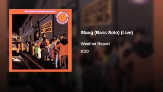 Jaco Pastorius Slang Bass Solo Live