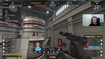 floppy 1v5 PISTOL Ace against Mousesports @nuke | Dreamhack Masters Winter 2020