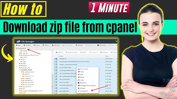 How to download zip file from cpanel 2026