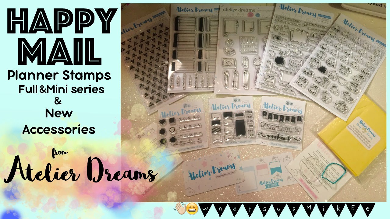 Happy Mail : Stamps & New Accessories from Atelier Dreams | whatsupMikEe