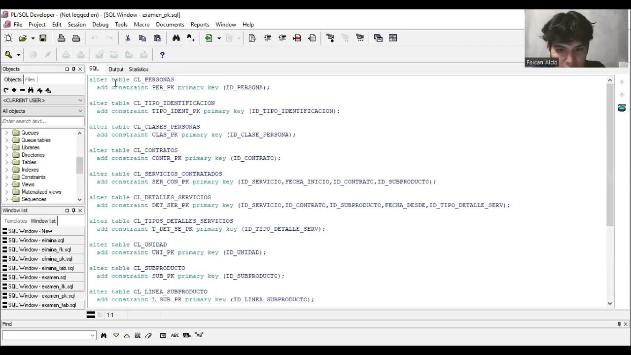 Tarea 18 diccionario de datos oracle y creaci n de tablas hecho con
