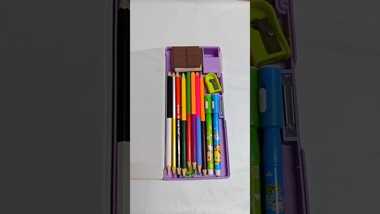 Best ASMR filling 90's pencil case