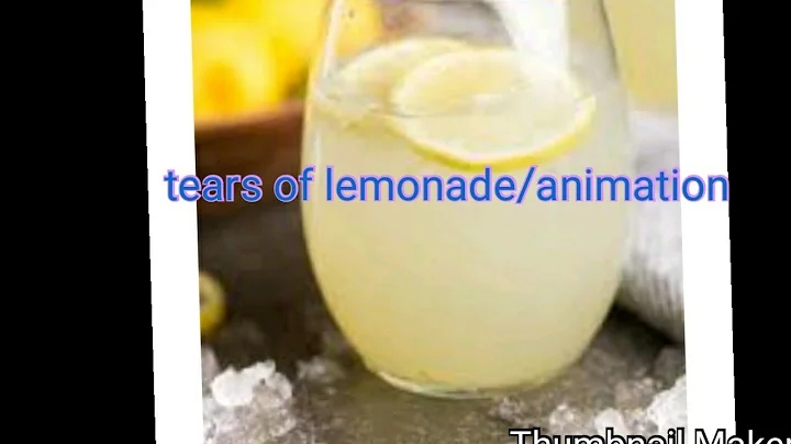 Tears of lemonade (song by: Elise eckland)