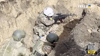 Работа украинских штурмовиков под Бахмутом – репортаж