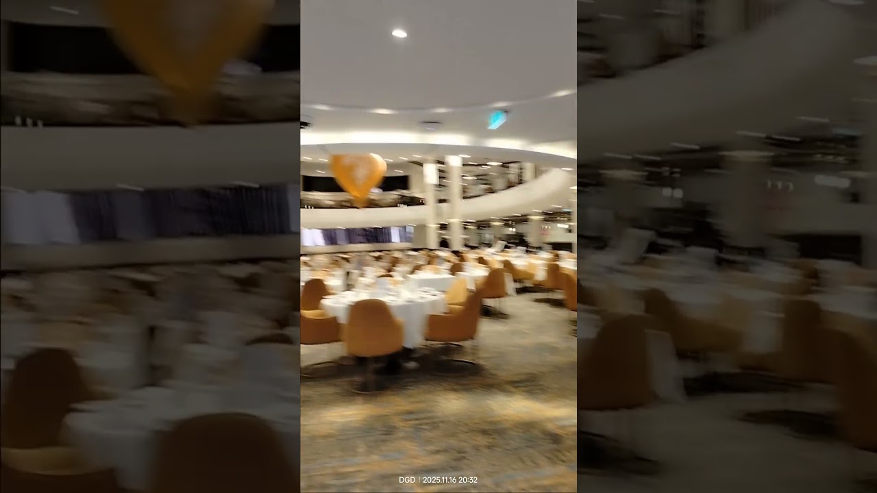 “This Is How Fine Dining Looks Inside a Cruise Ship 🚢✨”