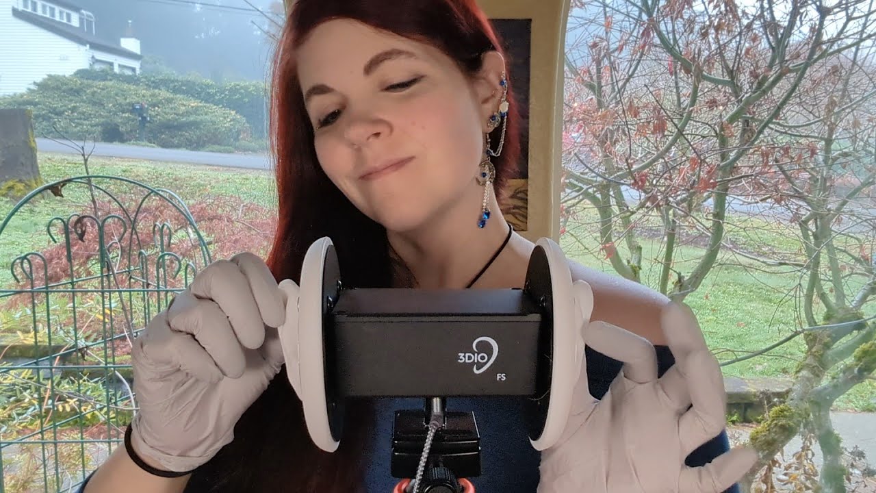 ASMR - Pure Gloves and Ear Touching - Panning Glove Sounds - No Talking