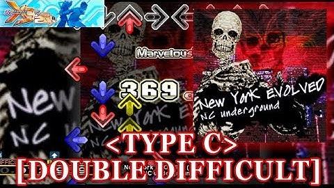 【DDR X3】 New York EVOLVED (Type C) [DOUBLE DIFFICULT] 譜面確認＋クラップ