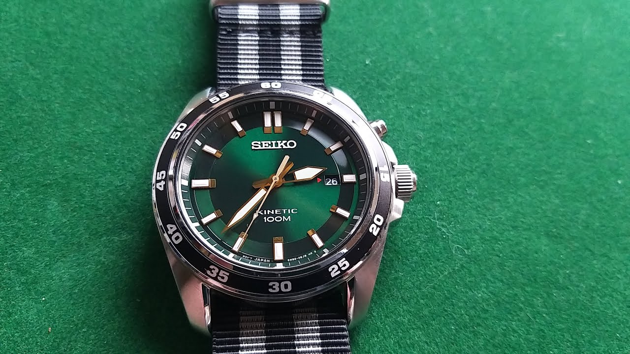 SKA 791P1 Kinetic watch update review and on after the watch 6 months - YouTube