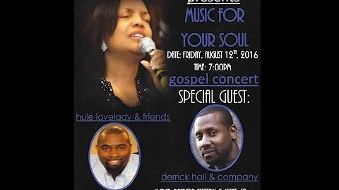 Lady Pamela Hunt presents Music For Your Soul