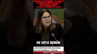"¡Manga de cobardes!": El minuto de furia de Consuelo Veloso contra Kast y Quiroz