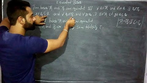 Equivalent bases,base for a topology ,msc math