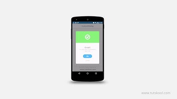 Android Custom Dialog Tutorial with Animation by tutskool com