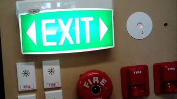 System Test 6 - New fire alarm panel!