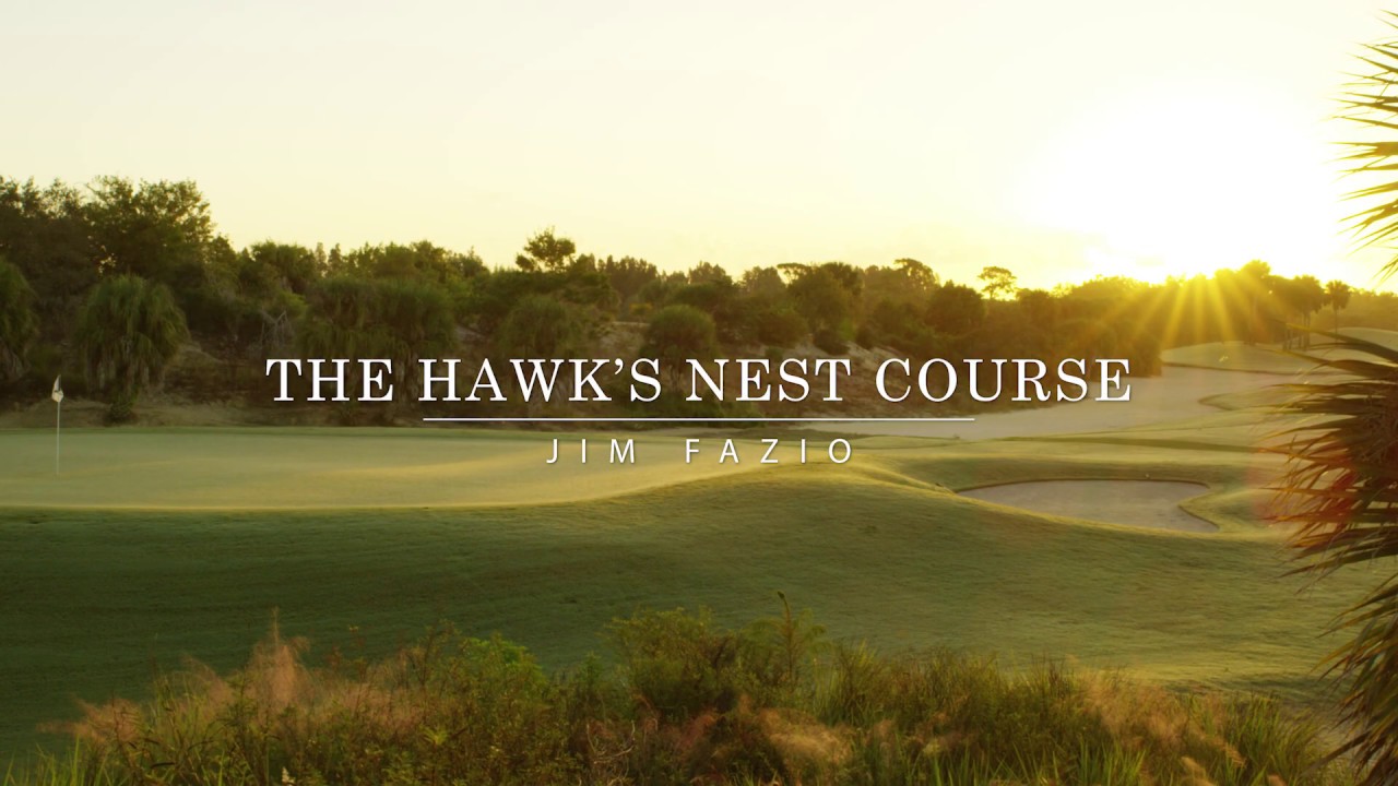 Jim Fazio's Hawks Nest Golf Course 18 Hole Aerial Tour YouTube