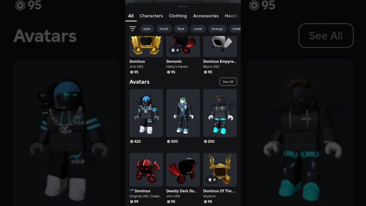I Spent 95 Robux 