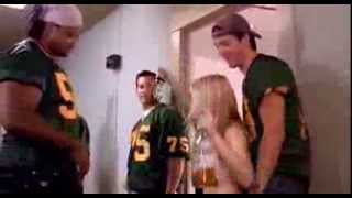 Jessica Biel dancing drunk to meet football team