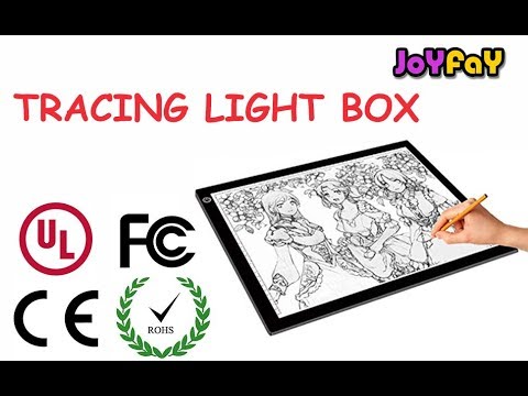 Joyfay A3 Tracing Light Pad Box Ultra-Thin Portable LED Light Box Tracer  Tracing Copy Board 